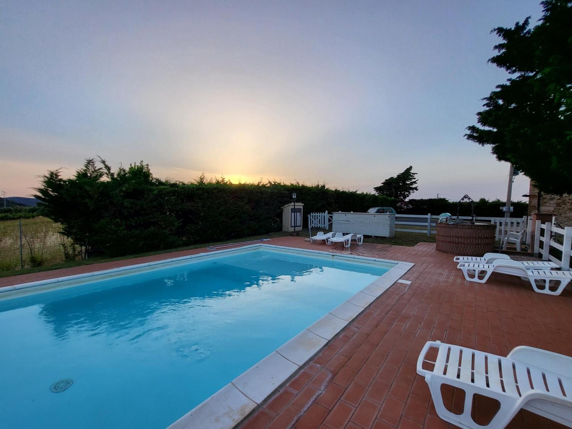 Apartamento Casale Poggio Meone Santa Luce Exterior foto